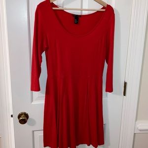 H&M red dress